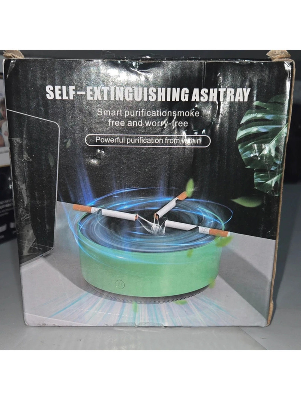 Self-Extinguishing Ashtray